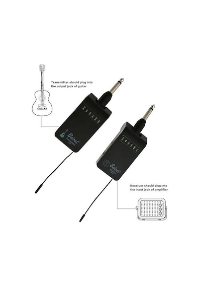 Belcat T3 R3 Uhf Dijital Kablosuz Enstrüman Alıcı-Verici Sistem