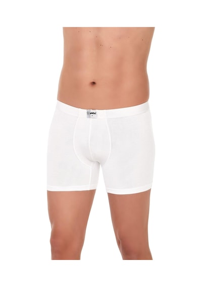 Yıldız Çamaşır Erkek Bambu Likralı Boxer 320-324 - 3 Adet Beyaz