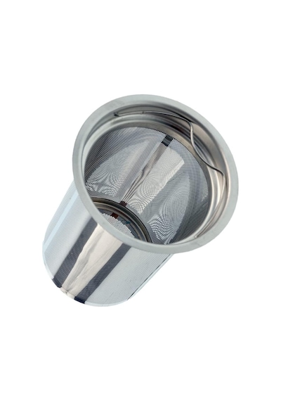 Çay Makinesi Metal Demlik Süzgeci 6.5 X 11.5 Cm Gümüş