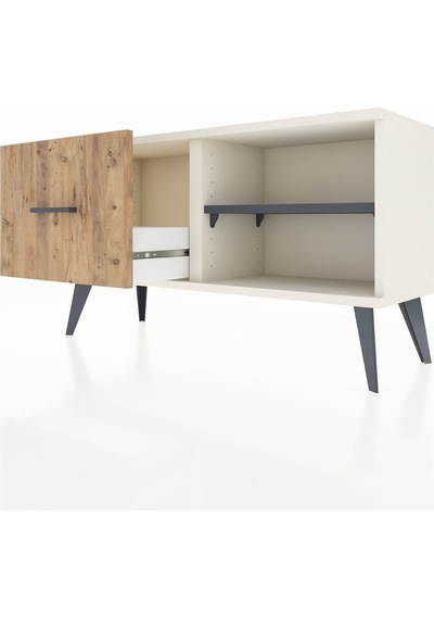 Arges Şifonyer Tek Raflı Tek Çekmeceli 88x30x48 Aytaşı-antrasit/çam Antrasit/çam Arges Şifonyer Tek Raflı Tek Çekmeceli 88x30x48 Aytaşı-antrasit/çam Antrasit/çam