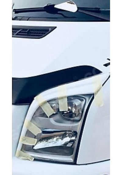 Ford Transit 2007-2013 Plastik Far Kaşı