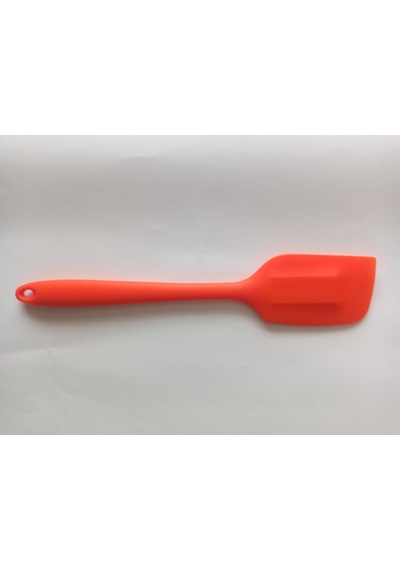Silikon Spatula Ve Sıyırıcı, Tek Parça Tasarım 2, Turuncu Diğer