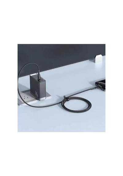 Ca-5643 60w 3a Type-c To Type-c Şarj Ve Data Kablosu Siyah - 2m