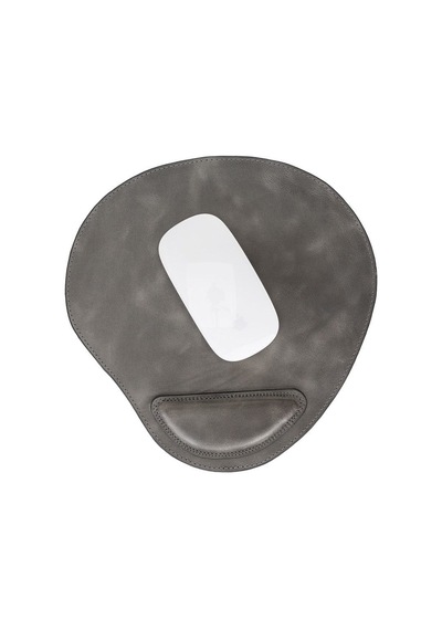 Bileklikli Deri Mouse Pad Vs4ef Gri Standart