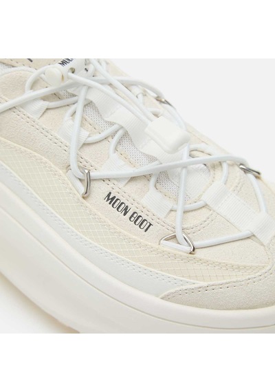 A001 White Sneaker Günlük Erkek 80d2490100-n001 Moon Boot Moon247 Xlace Black Beyaz