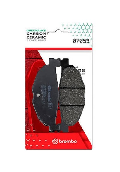 Brembo 07059 Yamaha T-max 500 Arka Karbon Seramik Fren Balatası 2004-2011