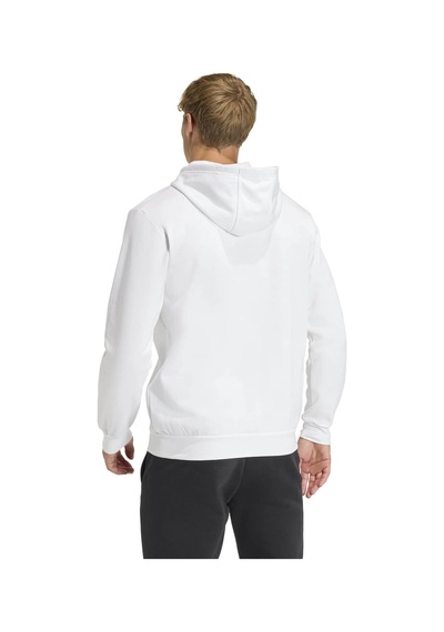 Whıte/black Adidas Erkek Futbol Kapşonlu Sweatshirt Ent26 Fz Hood Kf5943 beyaz