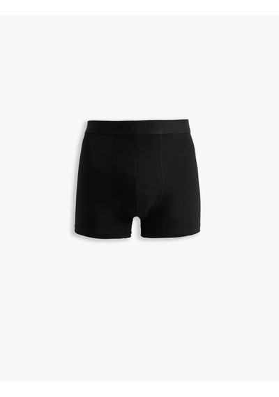 Koton Pamuklu Basic 3'lü Boxer Seti Siyah 7wlm90002mk
