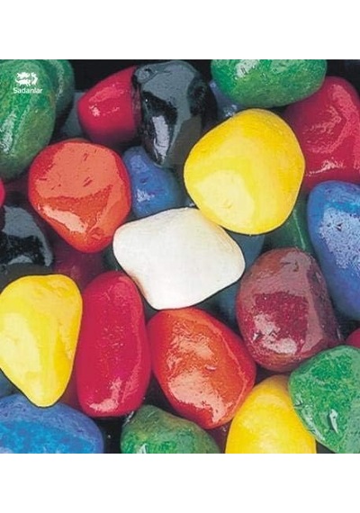 Renkli Akvaryum Çakılı 1 Kg