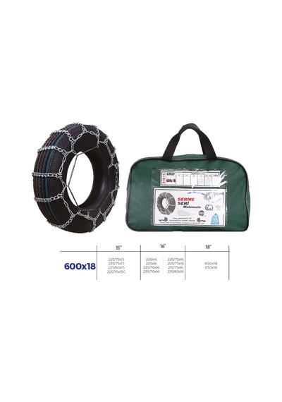 Patinaj Zinciri Minibüs Ve Kamyonet Serme 205x75x16 Tırnaklı Zincir Ebatları İçin Semeglbl - 40 Resime Bakınız