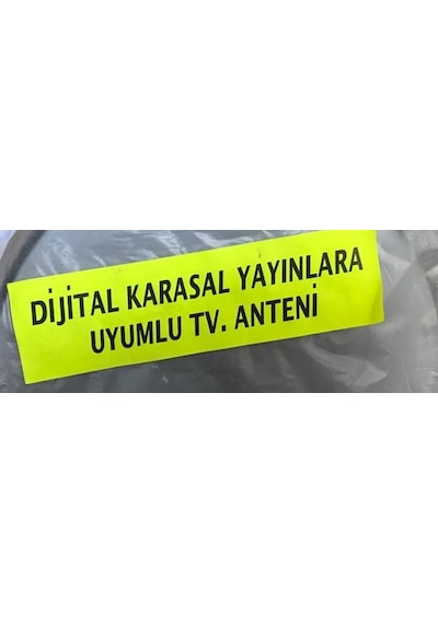DİJİTAL KARASAL YAYINLARA UYUMLU TV ANTENİ