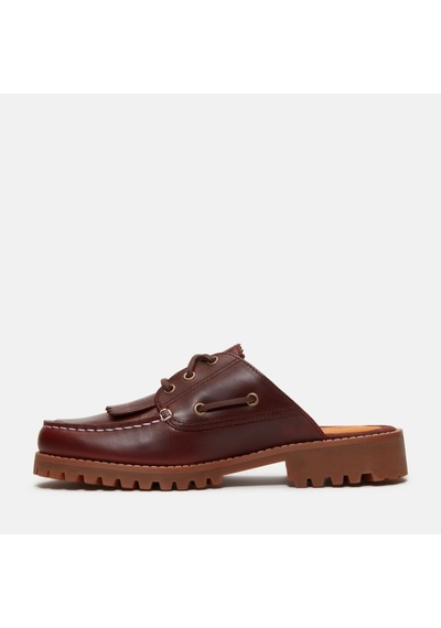 Timberland Authentic Mule Shoe Kadın Terlik-33856 Koyu Kahverengi
