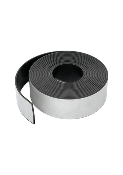 1 Metre Geniş Ve Kalın Yapışkanlı Şerit Mıknatıs Magnet Genişlik 3cm - Kalınlık 2mm
