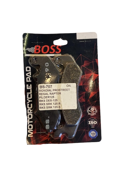 Mondial Prostreet 125 Ön Fren Balatası Bs-707