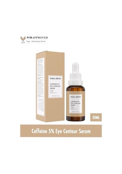 Maruderm%5 Kafein + Peptit + Hyalüronik Asit Göz Çevresi Serumu Şişkinlik Ve Koyu Halka Görünümüne Karşı Canlandırıcı Göz Kontur Bakımı, 30 Ml