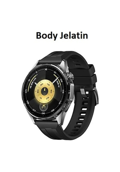 Huawei Watch Gt 6 46mm Uyumlu 3 Adet Şeffaf Ultra Koruyucu Nano Jelatin