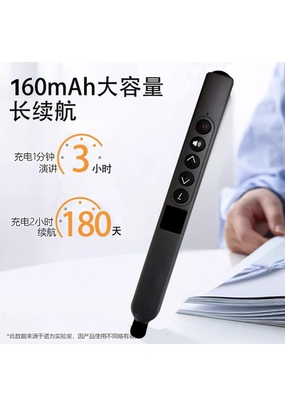 Akıllı Tahta/telefon/tablet Dokunmatik Kalem Lazer Presenter Kablosuz Sunum Kumandası-fiber Uçlu-2