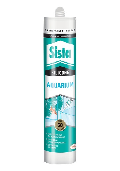 Akvaryum Silikonu Şeffaf 280 Ml