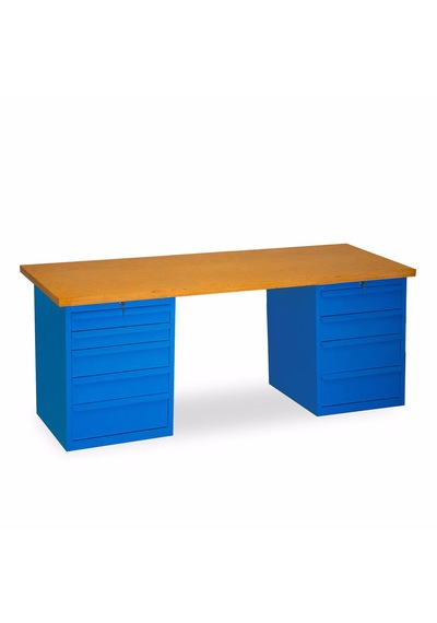 Starçelik Çalışma Tezgahı 9 Çekmeceli Dolaplı-2130 Mm