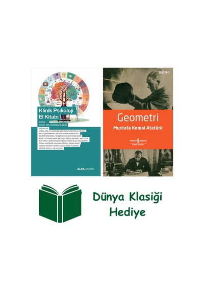 Klinik Psikoloji El Kitabı + Geometri + Dünya Klasiği Hediye