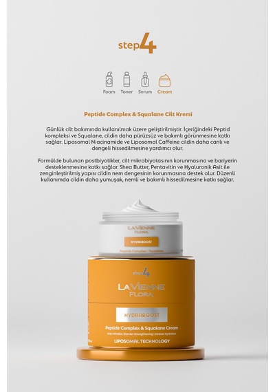 Hydraboost, Yaşlanma/kırışıklık Karşıtı Krem, Peptit Ve Seramid Kompleks, Lipozomal Ve Postbiyotik - 803252614