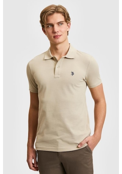 U.S. Polo Assn. U.s. Polo Assn. Erkek T-shirt Pu-8731 Vr183 Açık Haki