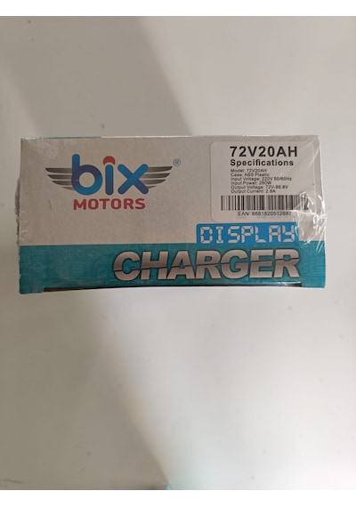 Bix E-bike Akıllı Şarj Aleti 48-60-72v 20ah Otomatik Akım Durdurma Özellikli Dijital Şarj Oranı Göstergeli 72V20Ah 6 Akü Için Bix E-bike Akıllı Şarj Aleti 48-60-72v 20ah Otomatik Akım Durdurma Özellikli Dijital Şarj Oranı Göstergeli 72V20Ah 6 Akü Için