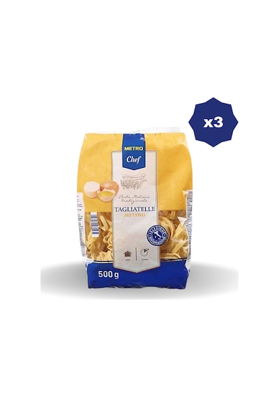 Taglıatelle Makarna 500 Gr - 3 Adet