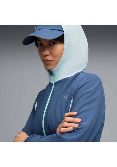 Puma Velocıty Kadın Dokuma Koşu Ceketi 526584 80 Mavi