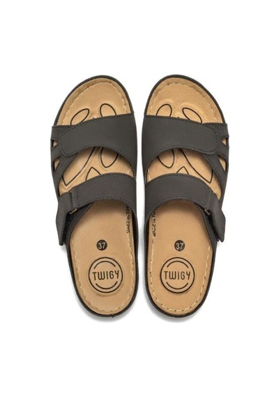 Twigy Duru Kadın Terlik Siyah 36/40 BB0351 Siyah