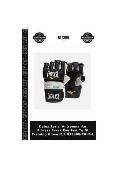 Delux Serisi Antrenmanlar Fitness Erkek Everlast Tg Gl Training Glove M/l 839360-70 M-l Çok Renkli