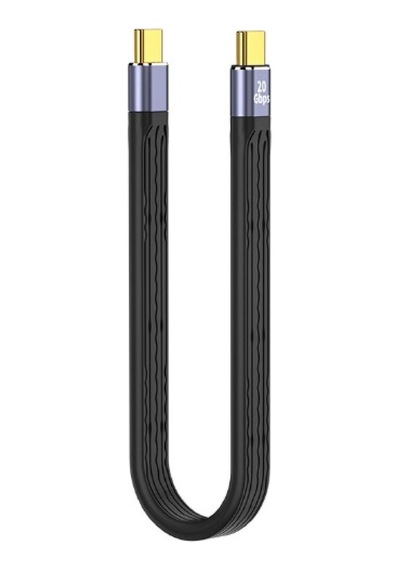 Type-c To Type-c Kablo 20 Gbps Usb Type Kablosu Hızlı Data Kablosu C-27 20 Cm