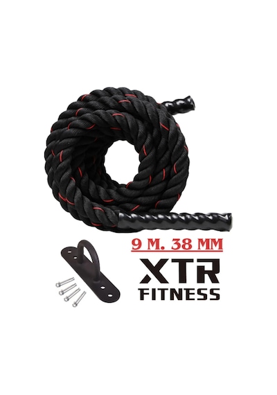 XTR Fitness Crossfit Halatı 9 M 38 MM
