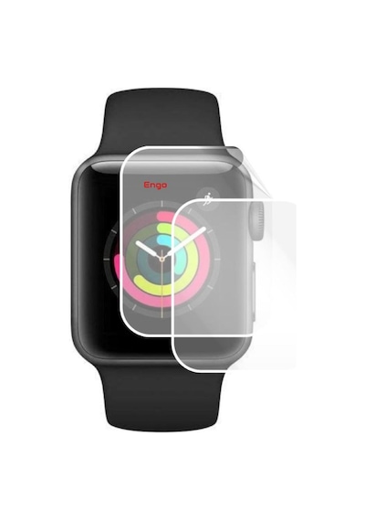 Apple Uyumlu  Watch Series 3 42 Mm Ekran Koruyucu Şeffaf Tpu Film 2 Adet