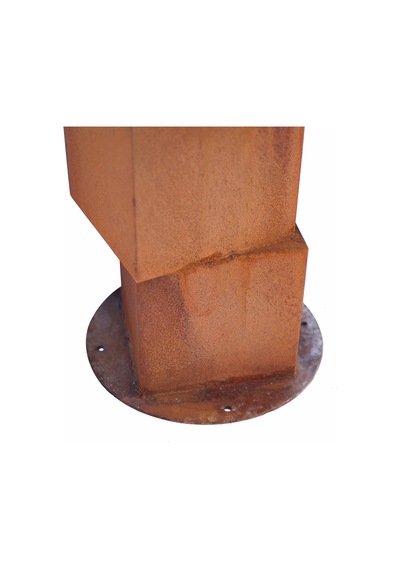 Corten Küp Heykel