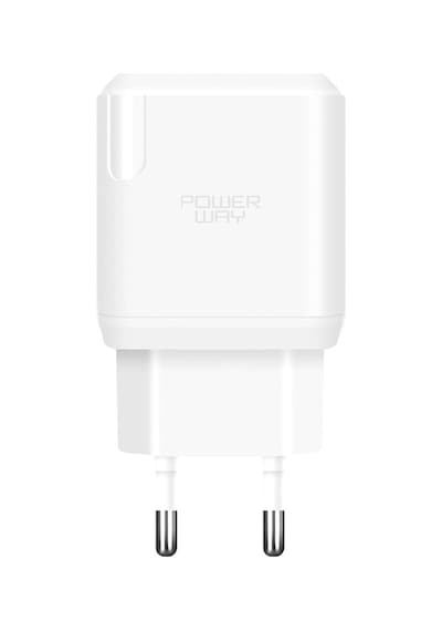 18w Qc3.0 General Mobile Gm 9 Pro İle İle Uyumlu Hızlı Şarj Adaptörü Qc3 18w Beyaz