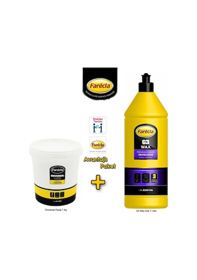 Farecla G3 Wax Premium 1 Lt Üniversal Pasta 1 Kg