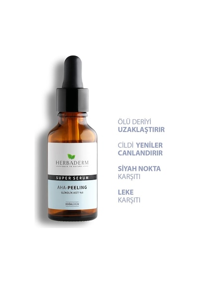 Herbaderm Aha-Peeling Cilt Tonu Eşitleyici Super Serum 30 ML