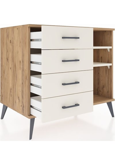 Kronos Şifonyer 2 Raflı 4 Çekmeceli 88x59x80 Çam-aytaşı Aytaşı Kronos Şifonyer 2 Raflı 4 Çekmeceli 88x59x80 Çam-aytaşı Aytaşı