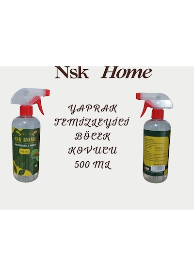 Nsk Home Organik Bitki Yaprak Temizleyici Ve Koruyucu Haşere Önle