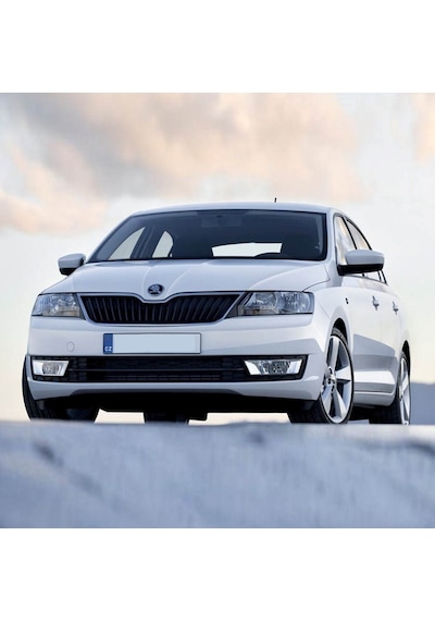 Skoda Rapid 2012-21 Tekerlek Bijon Kapağı Siyah 5 Adet 1z0601173