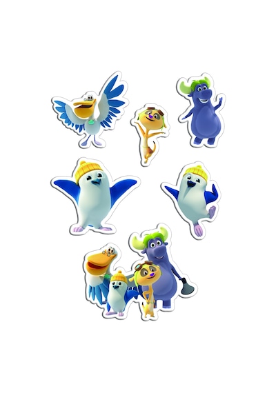 TRT Çocuk Kaptan Pengu  Baby Puzzle