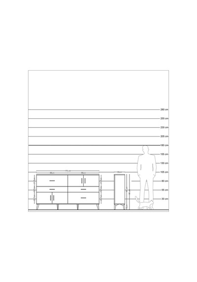 Arges Konsol 2 Raflı 4 Çekmeceli 4 Kapaklı 176x30x99 Aytaşı-antrasit Antrasıt/antrasıt - Aytası Arges Konsol 2 Raflı 4 Çekmeceli 4 Kapaklı 176x30x99 Aytaşı-antrasit Antrasıt/antrasıt - Aytası