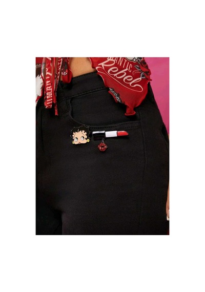 Betty Boop 2'li Broş Seti Kırmızı 69483321