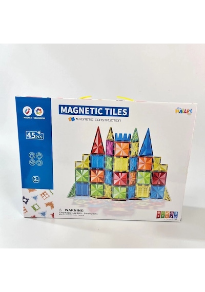Znv Zenvia Mey İthalat Sh40763 45 Parça Magnet Yıldız Elmas Seri Bloklar Znv2025 Cmn