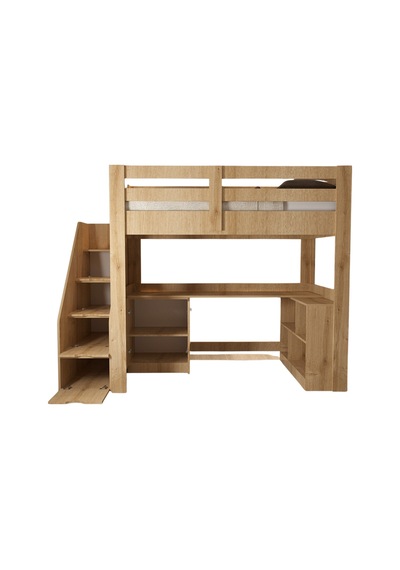 Rüzgar Ranza Çalışma Masalı, Kitaplıklı Ve Dolaplı Ranza - 1 Adet Comfort Yatak 90 x 190 Rüzgar Ranza Çalışma Masalı, Kitaplıklı Ve Dolaplı Ranza - 1 Adet Comfort Yatak 90 x 190