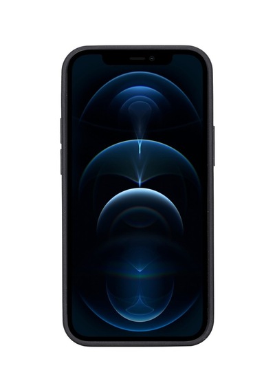 Bouletta Apple İphone 13 Mini Uyumlu Deri Arka Kapak Tn3 Kahve