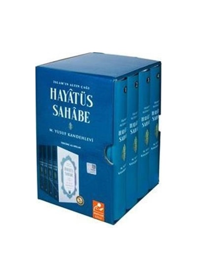 Hayatüs Sahabe Seti  - 4 Kitap Takım  - M. Yusuf Kandehlevi  - Mercan Kitap