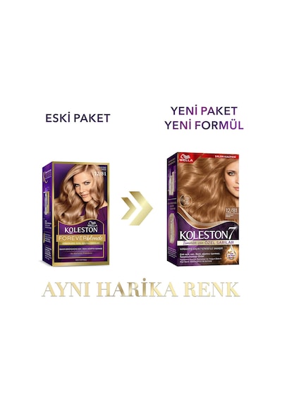 Koleston Kit Saç Boyası - 12/81 Küllü İnci