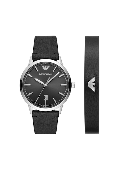 Emporio Armani AR80064SET Erkek Kol Saati ve Bileklik Seti